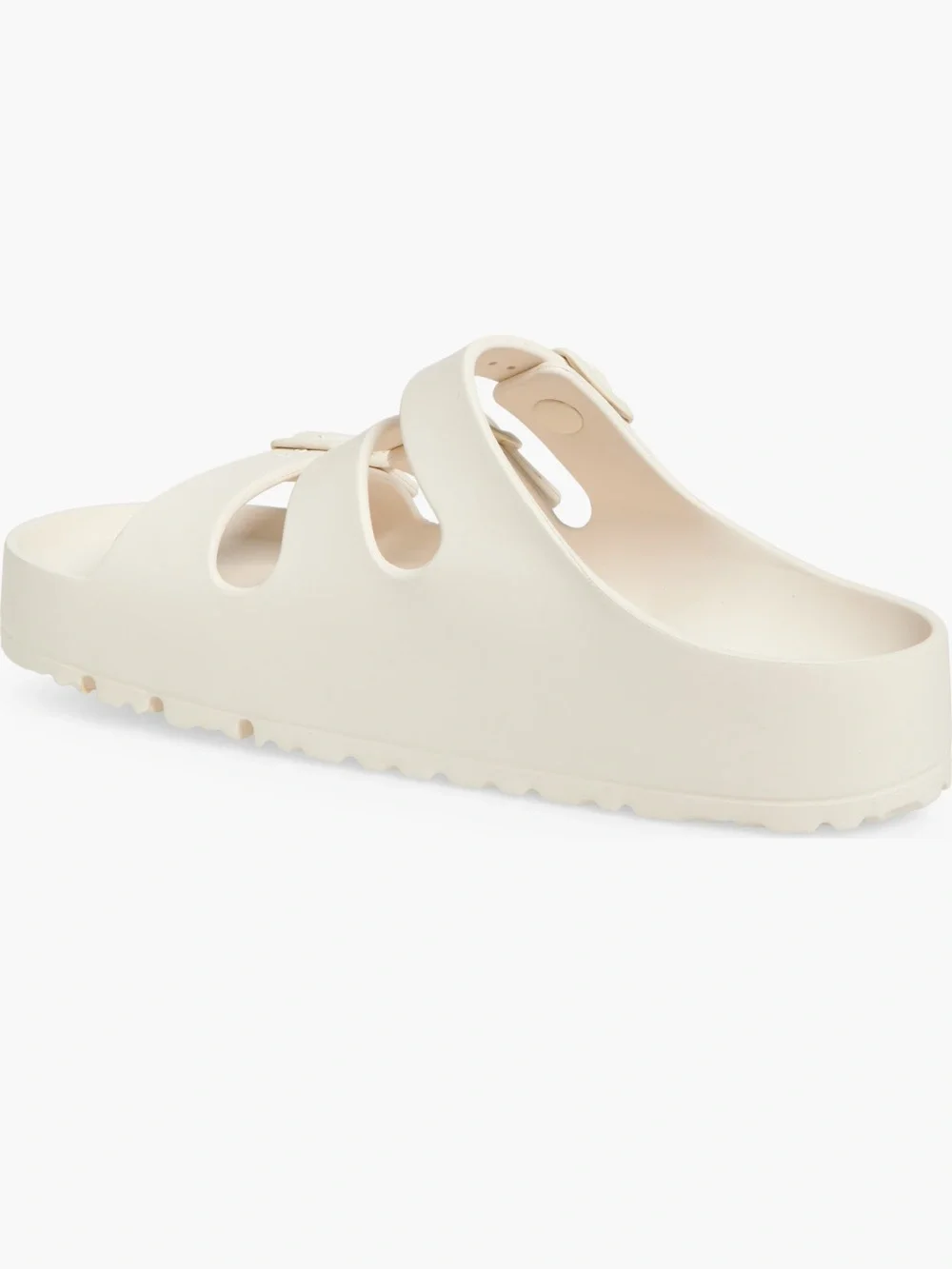New in box Birkenstock Papillio Triple Strap Platform Sandal in Cream 41/10-10.5